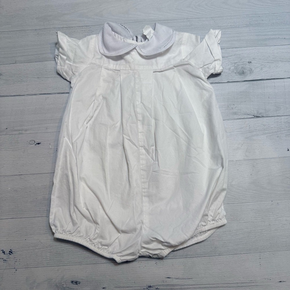 Chabre baby one piece white‎ bubble romper 24 months